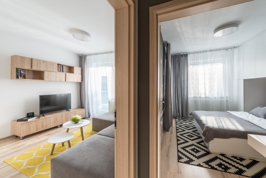 Интерьер маленькой квартиры двухкомнатной