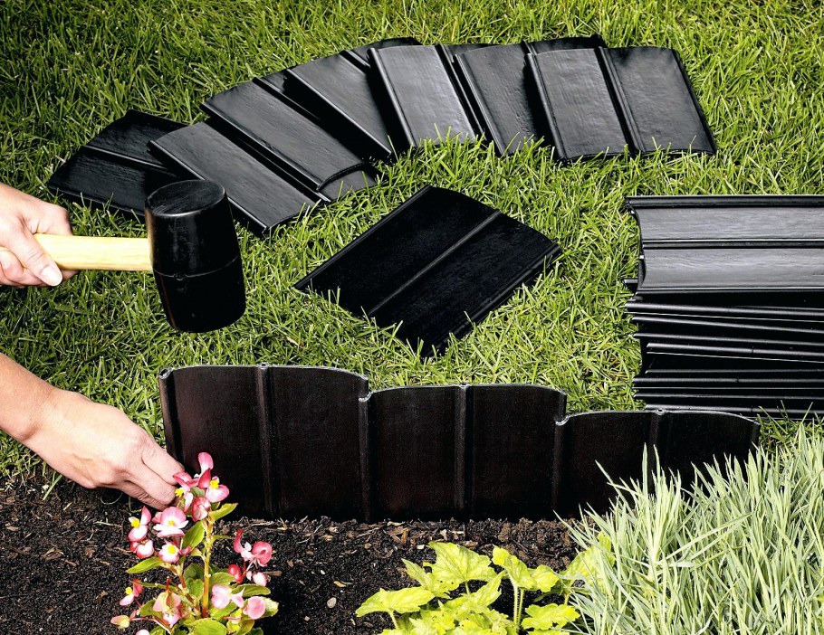 Клумбы из ящиков пластмассовых