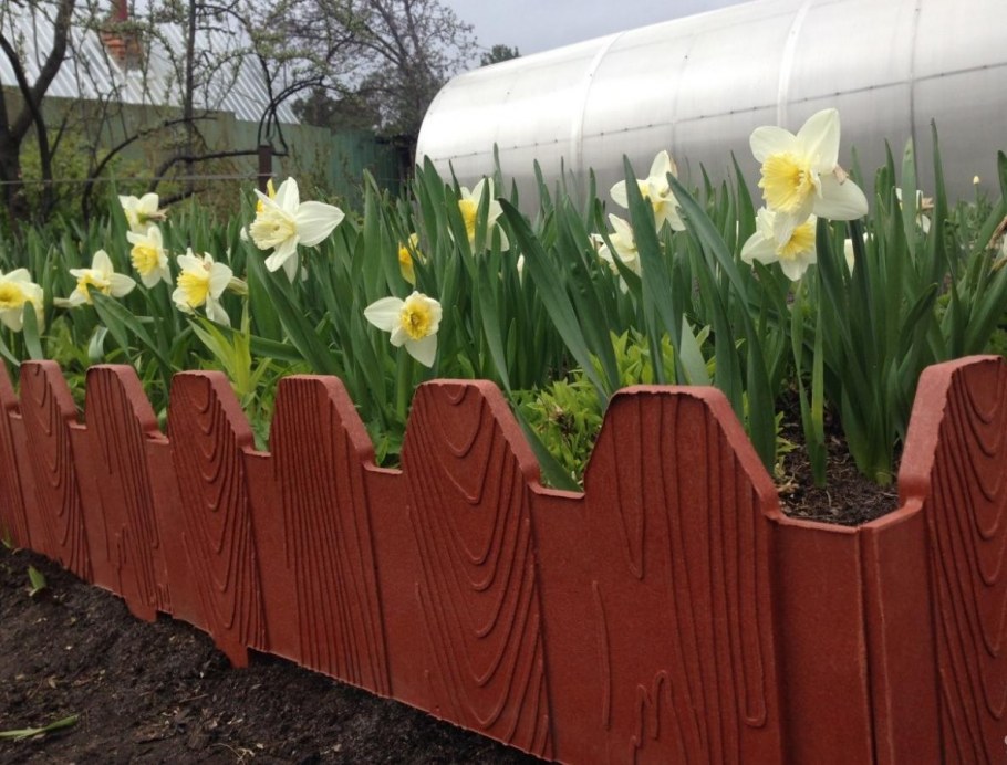 Декоративный заборчик для клумб