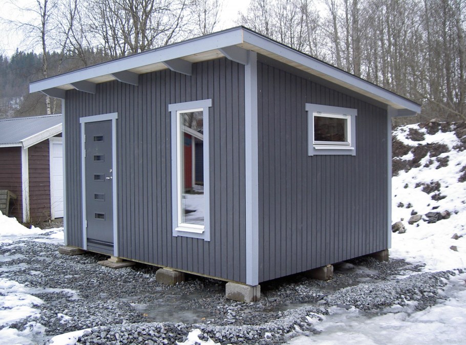 Хозблок 4х6 односкатная