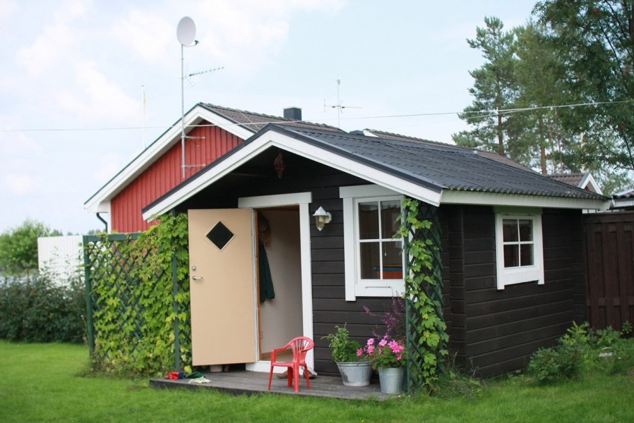 Хоз блок вскандинавком стиле