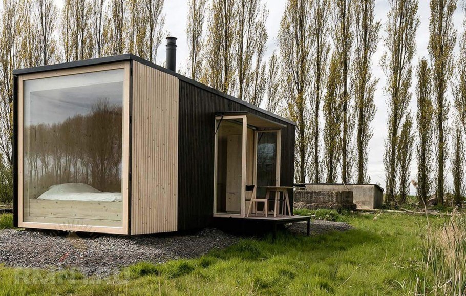 Бытовка в финском стиле