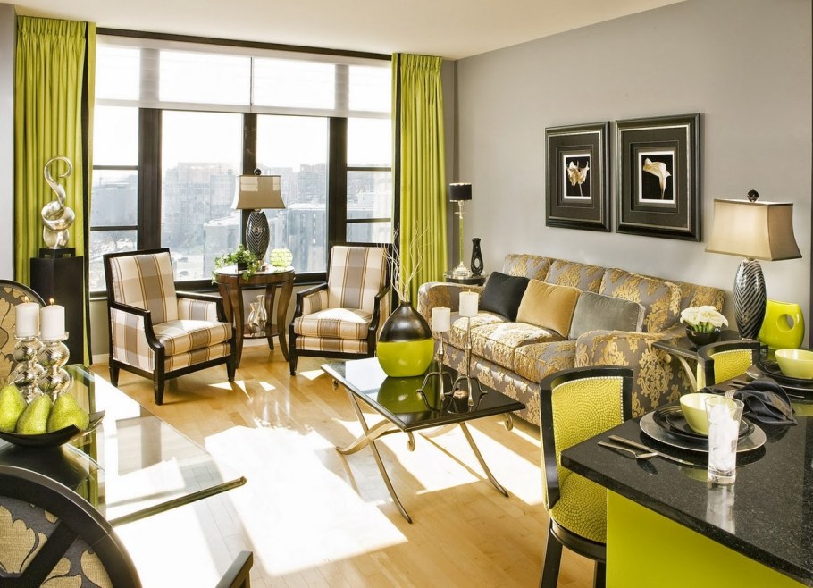 Цветовые сочетания в интерьере