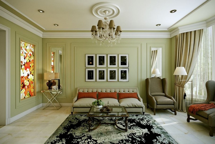 Сочетание черного в интерьере