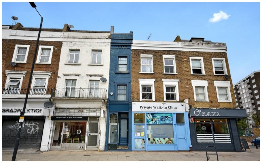 Тонкий дом Лондон Великобритания