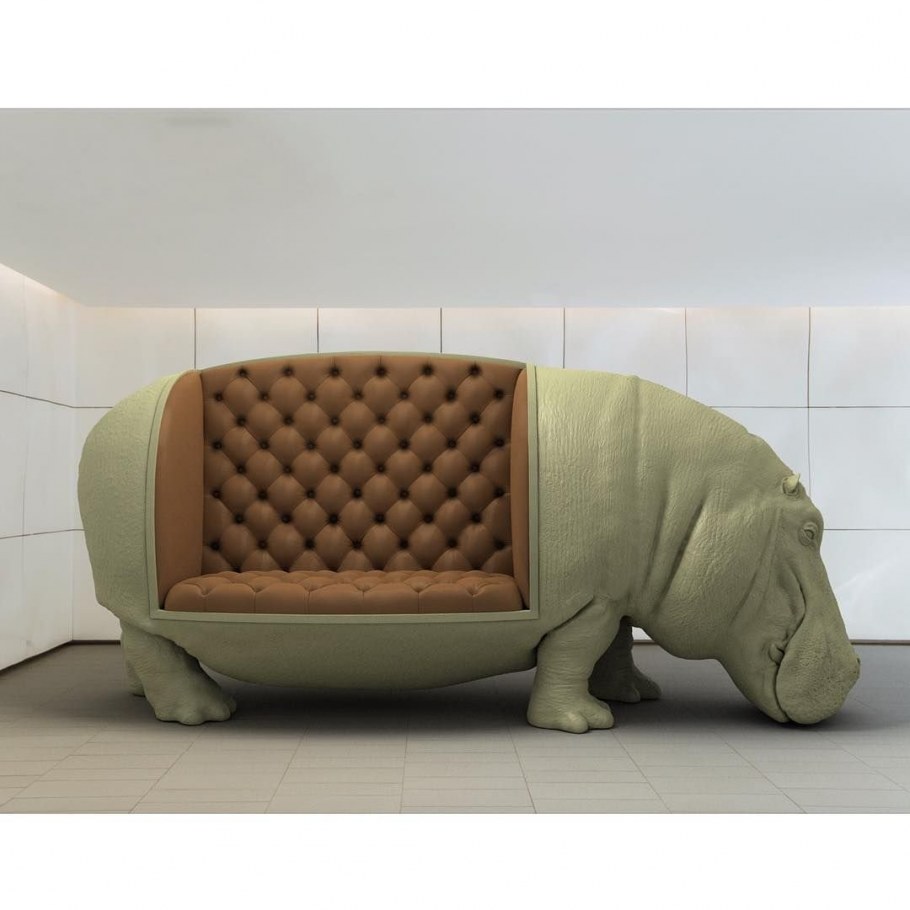 Гостиная с углублением в полу