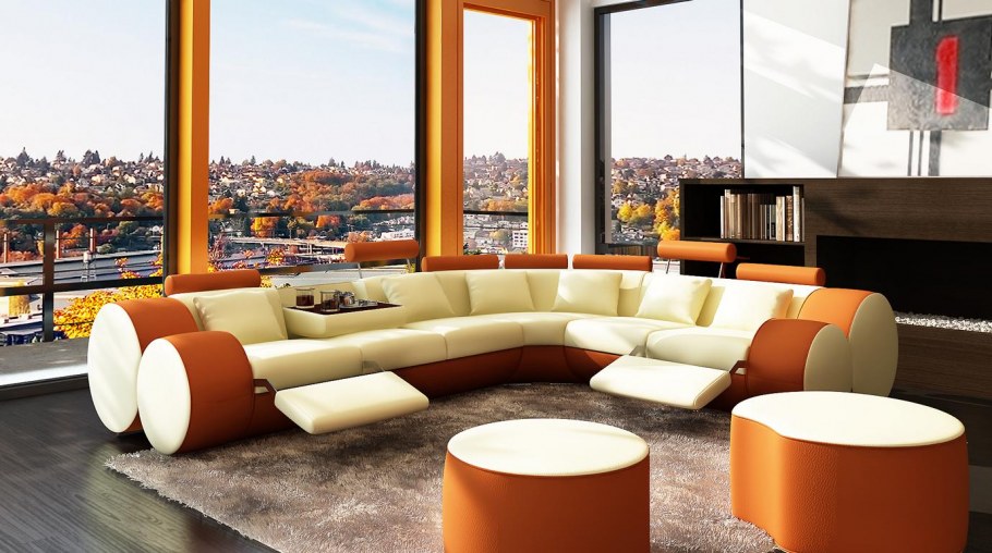 Необычные диваны в интерьере