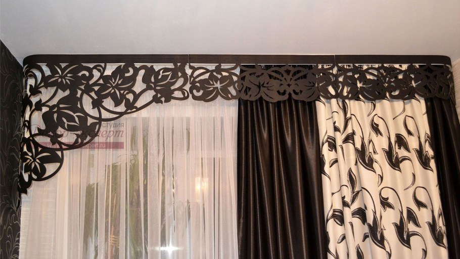 Римская штора в гостиной