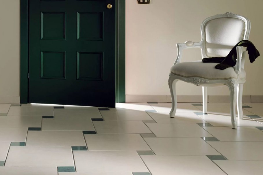 Белая плитка на пол