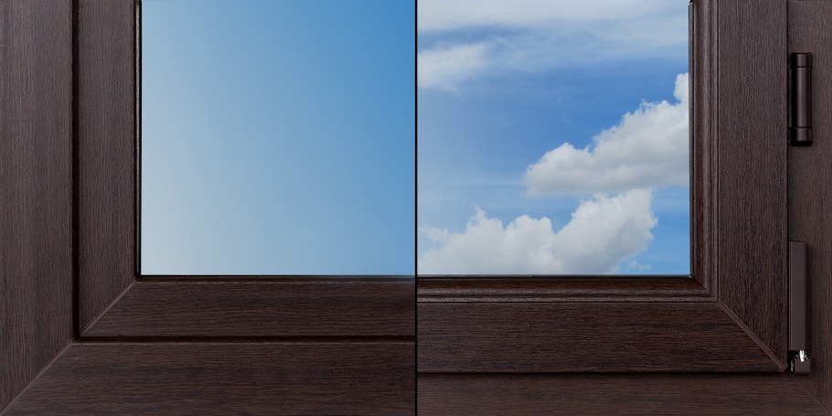 Дом цвета махагон