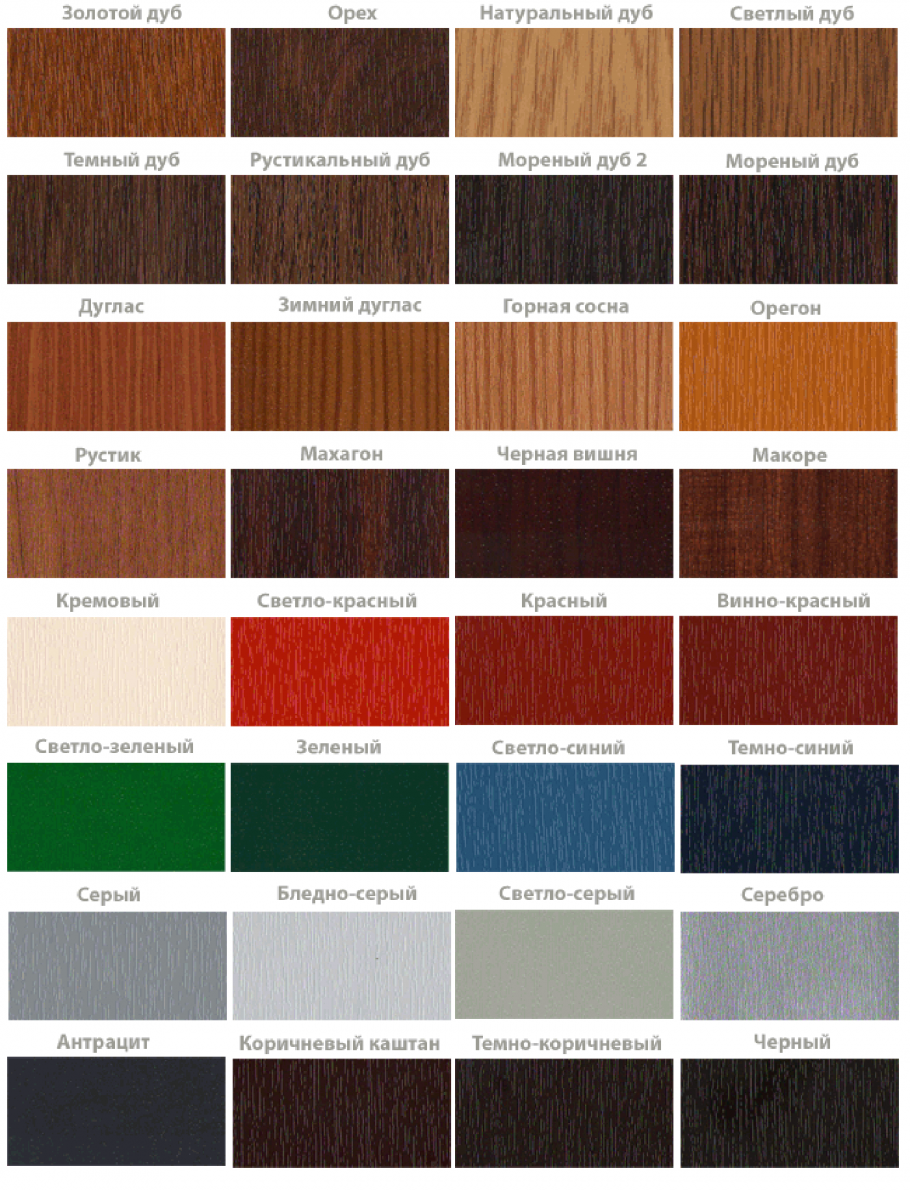 Деревянные окна