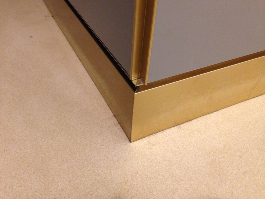 Профиль стыковочный металлический Profilpas PRODECOR di/ Polished Stainless Steel