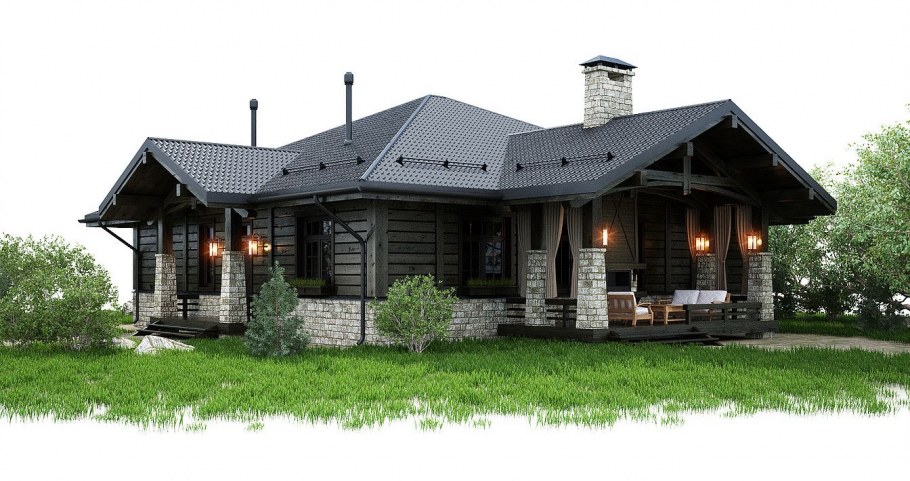 Дом Шале 100м2 одноэтажный