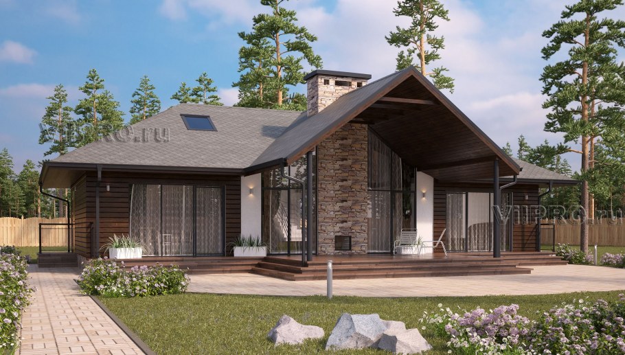 Альпийский домик Шале 50кв