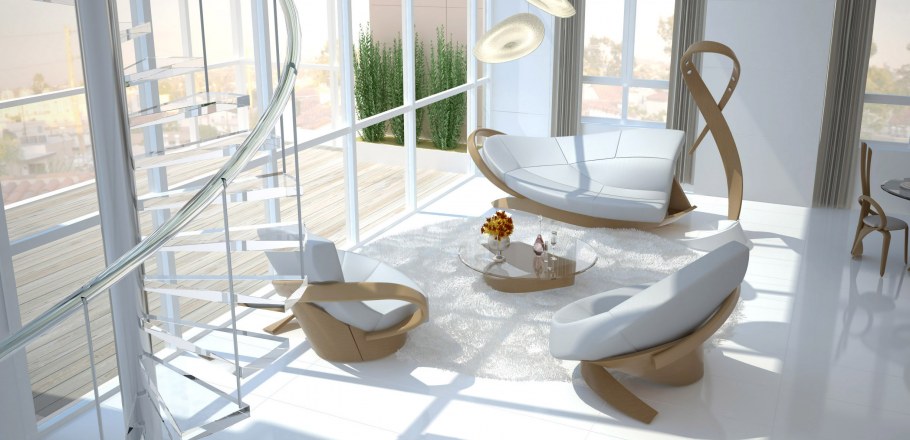 Кровать Бразо круглая 220/240