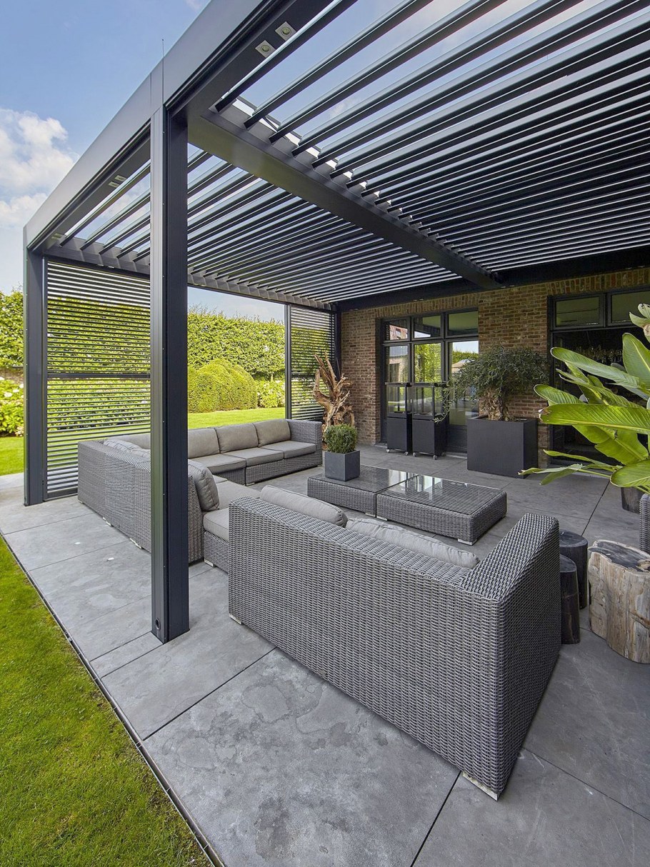 Pergola bioclimatique
