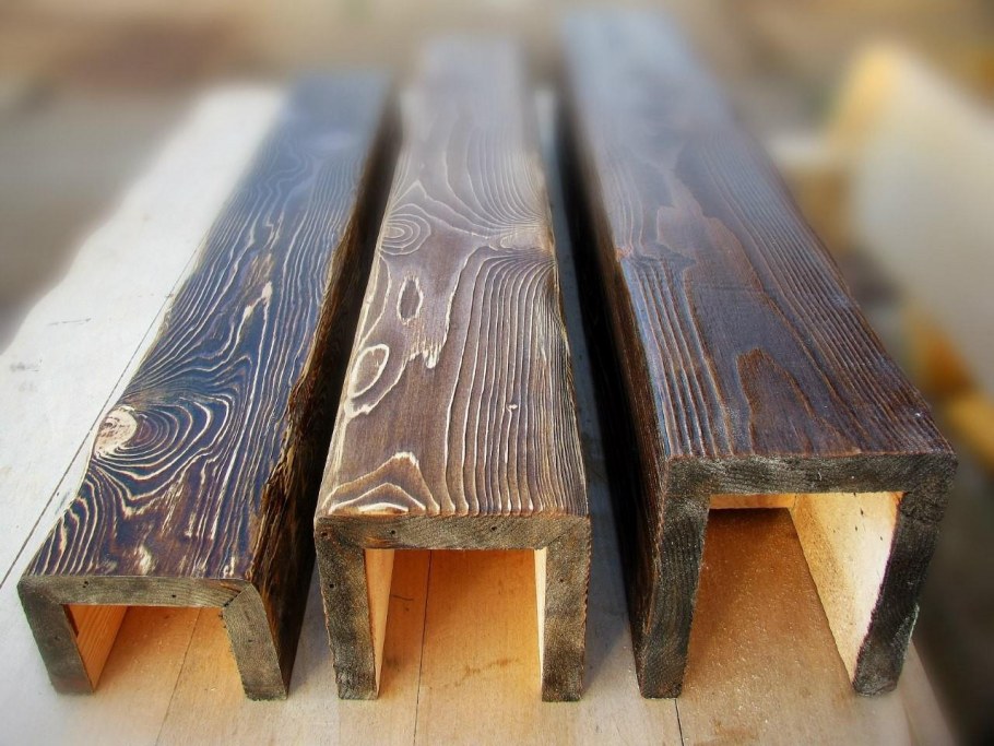 Деревянные п образные балки