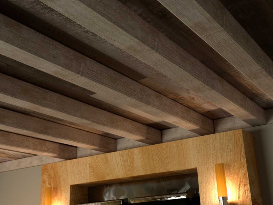 Искусственные балки на потолок