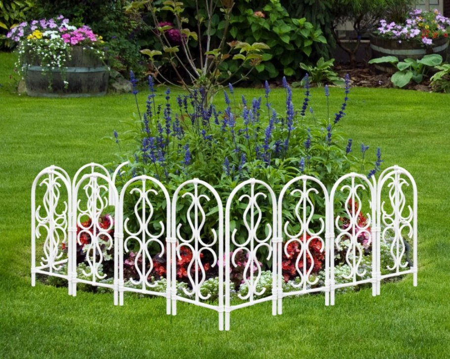 Ограждение садовое полимерпесчаное