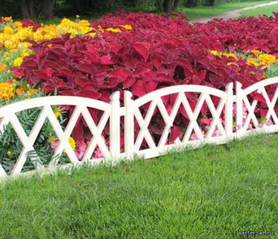 Ограждение "финская грядка"