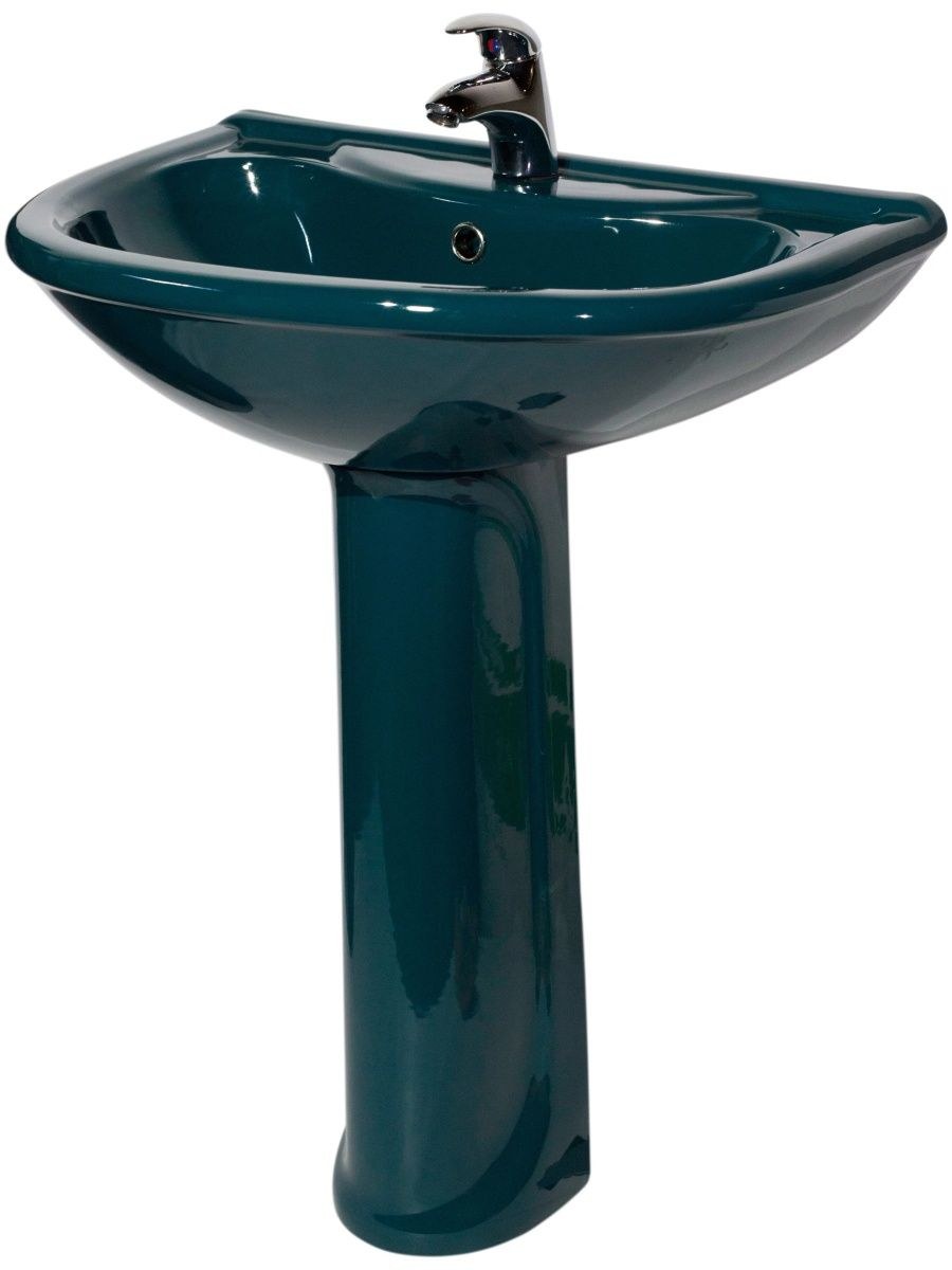 Умывальник с пьед Престиж 63 1/отв 4/вел б/к Оскол