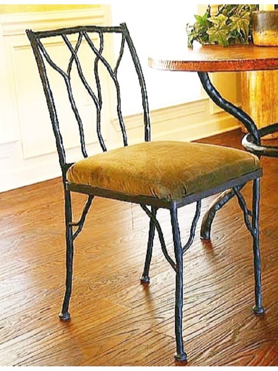 Стулья кованые для дома высота 60см (63 фото)