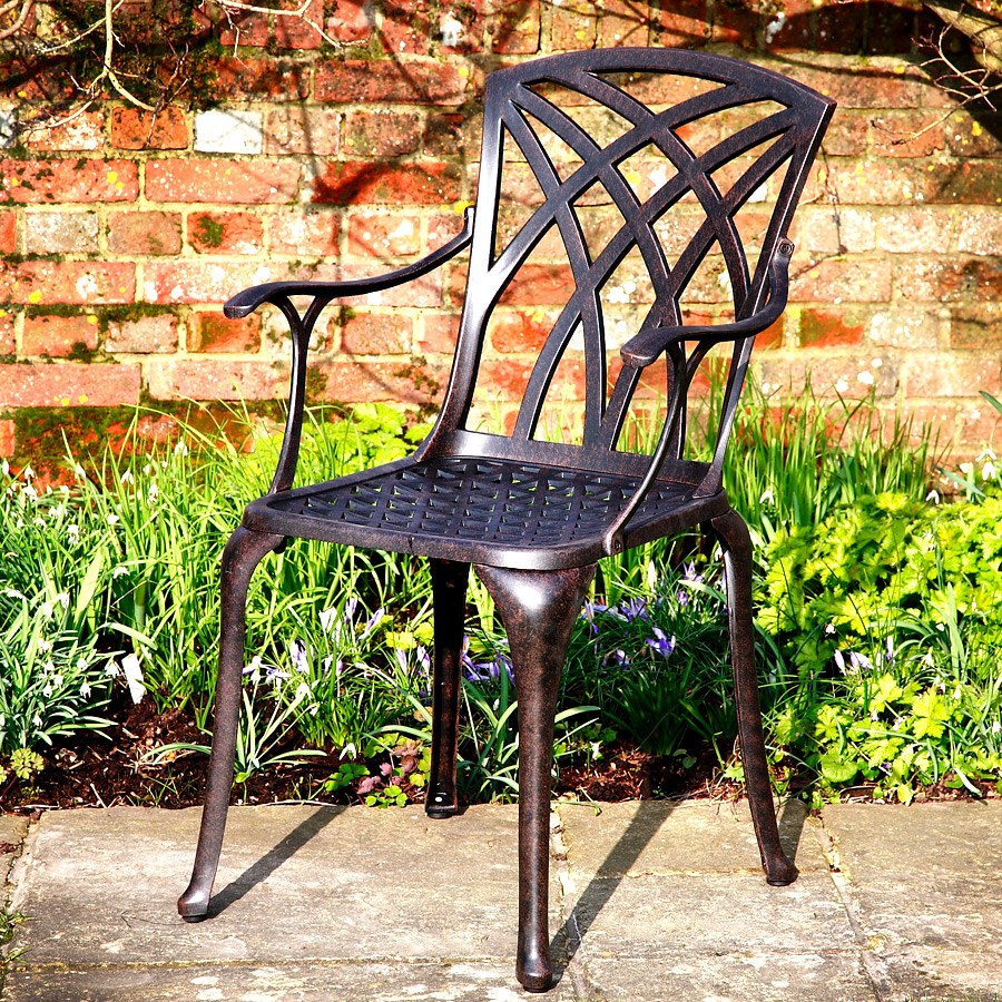 Садовые кресла из металла