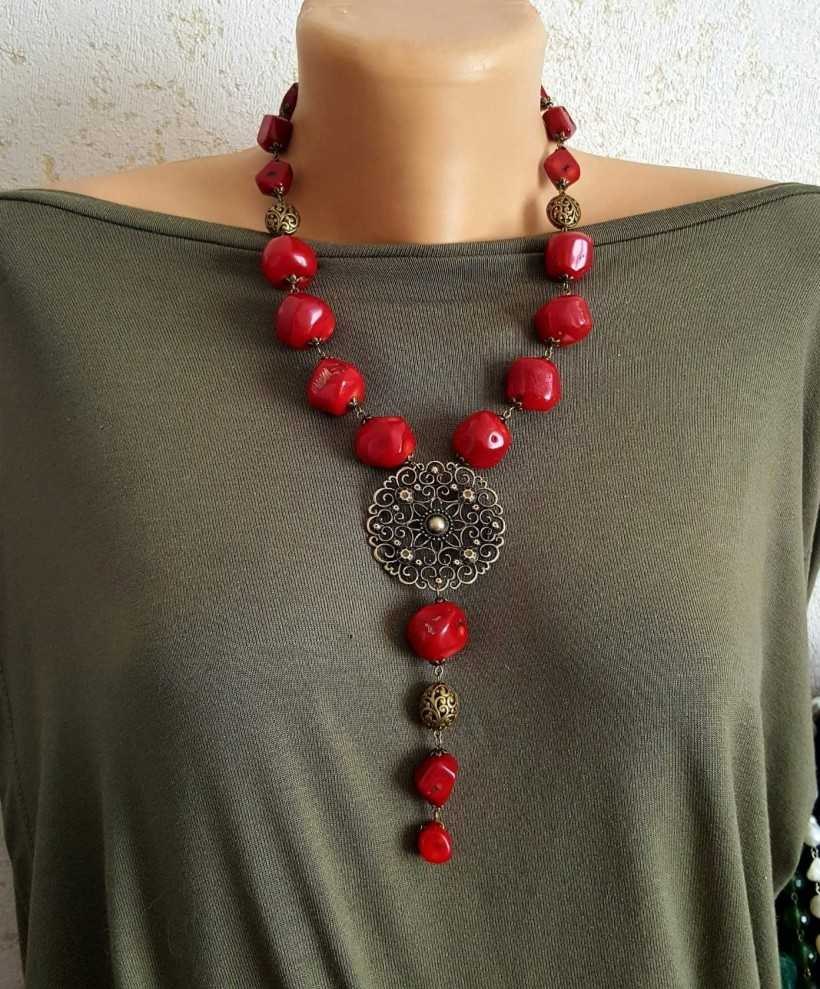 Крупные бусы