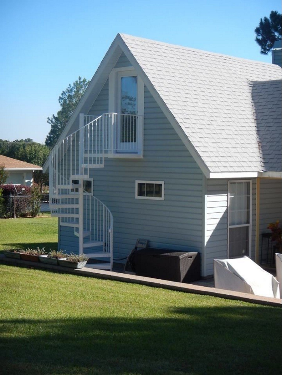 Мансарда снаружи