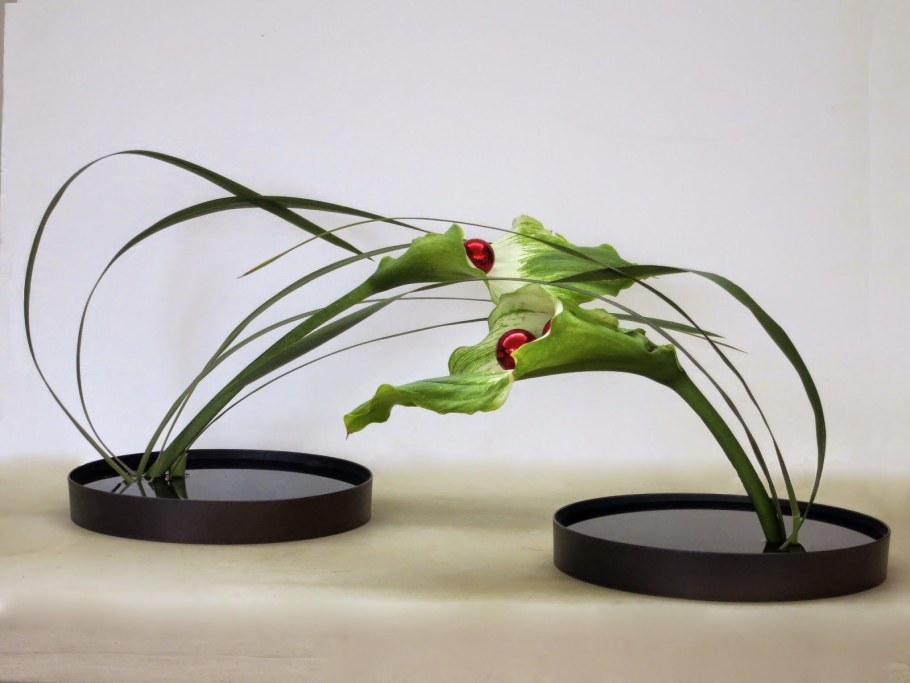 Икебана в стиле Согэцу