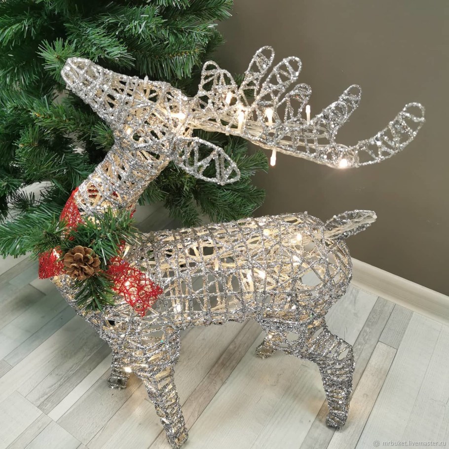 Олень фигура Новогодняя