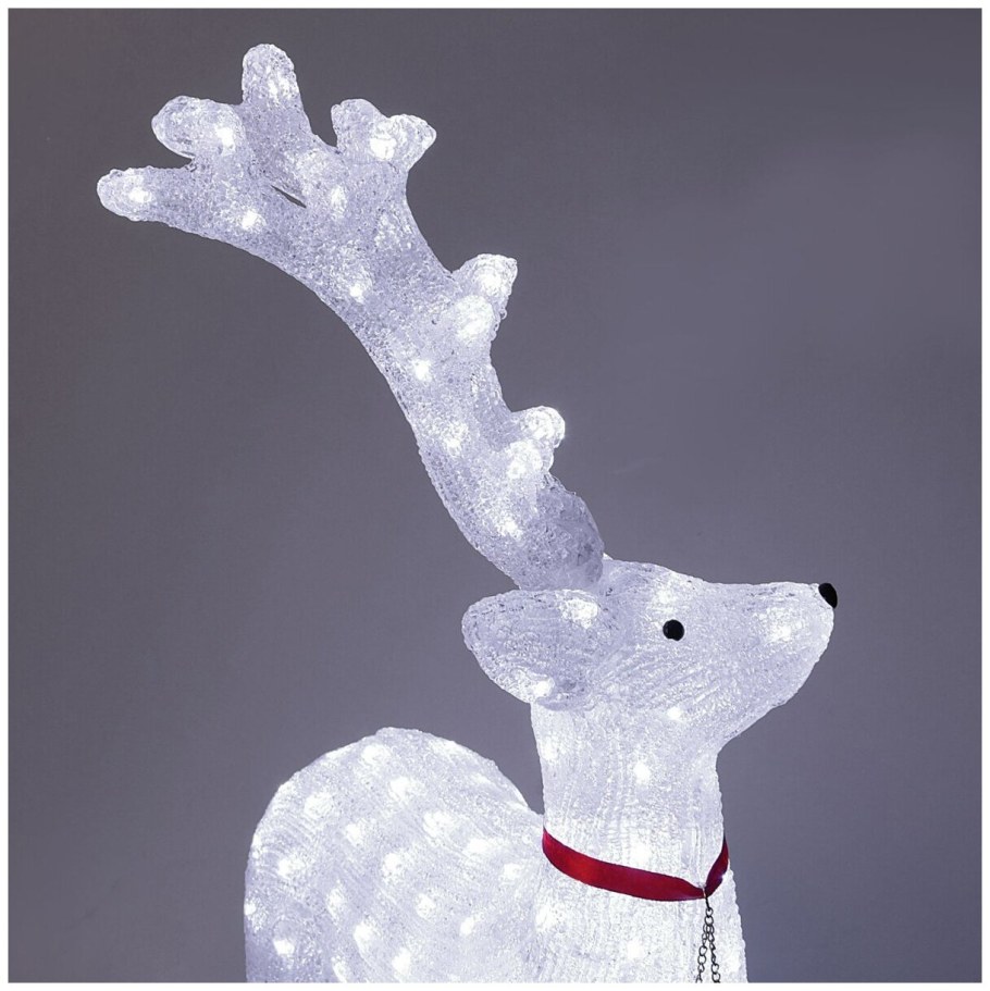 "Олень большой" 70х25х115 см, контр. Низковольтный, 180 led, 24v