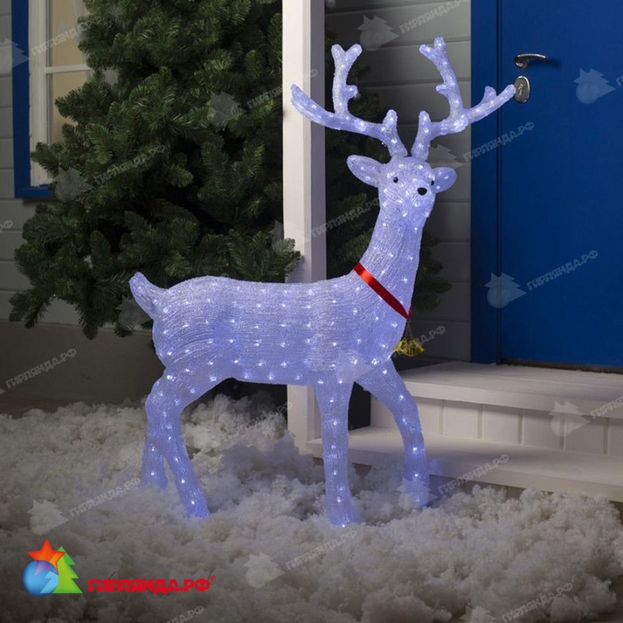 Светодиодная фигура олень