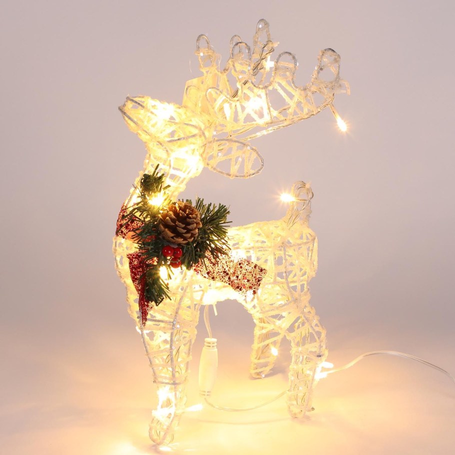 Новогодние светящиеся фигуры для дома