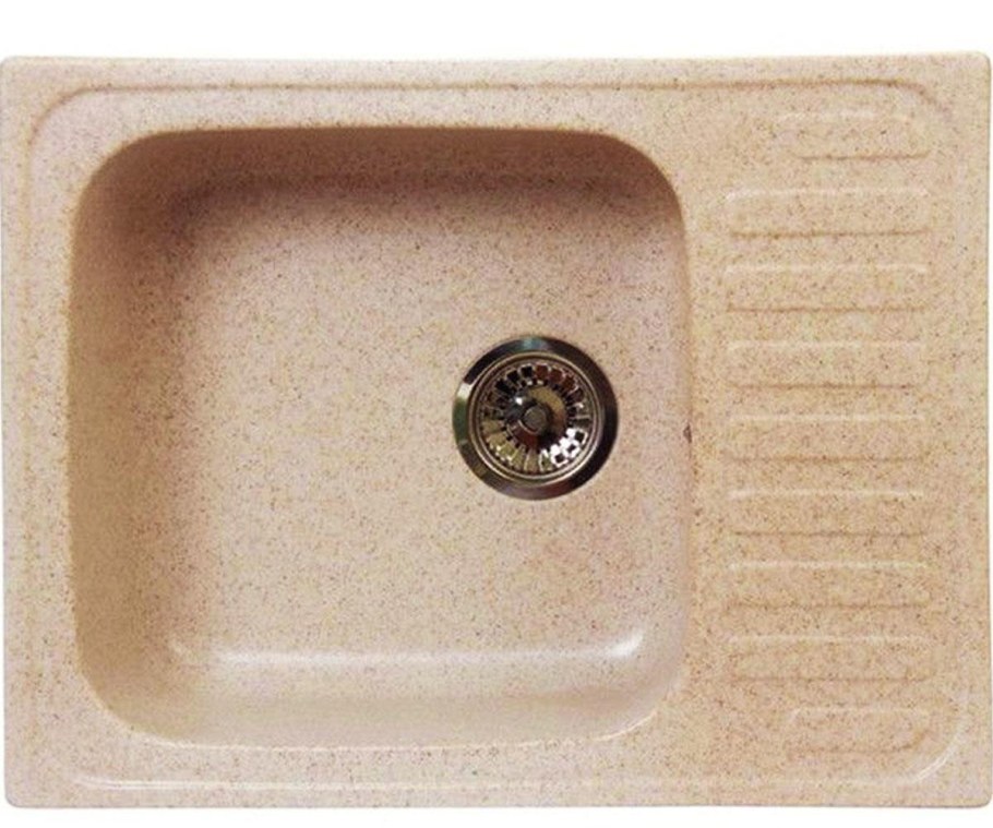 Врезная кухонная мойка GRANMARKET GM 630.483.160 63х48.3см искусственный мрамор