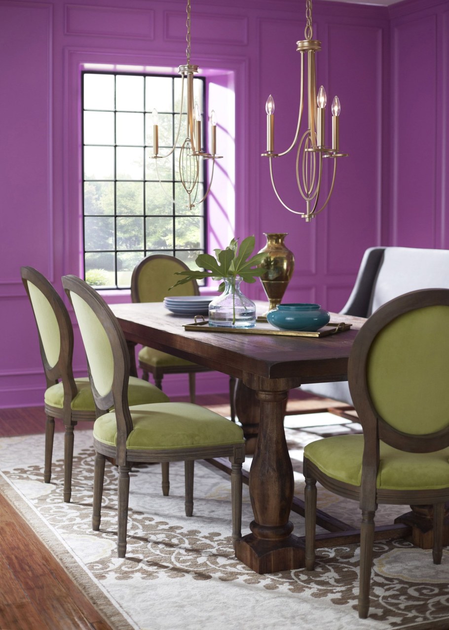 Цветовые сочетания в интерьере