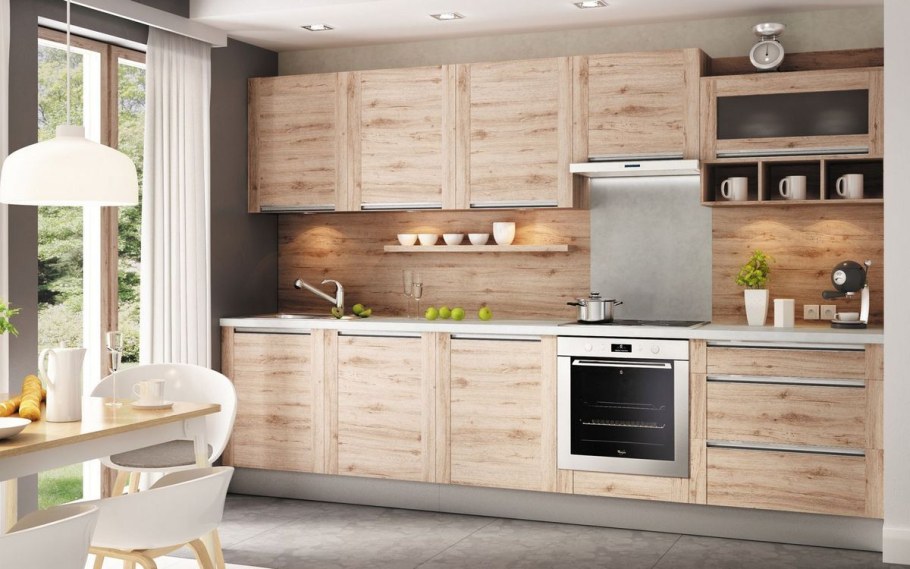 Кухня Кантри дуб сонома