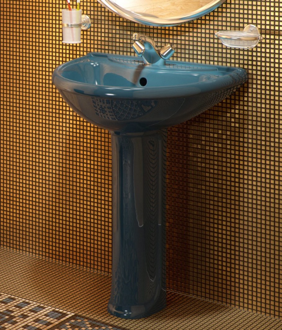 Раковина с пьедесталом Оскольская керамика Престиж 55