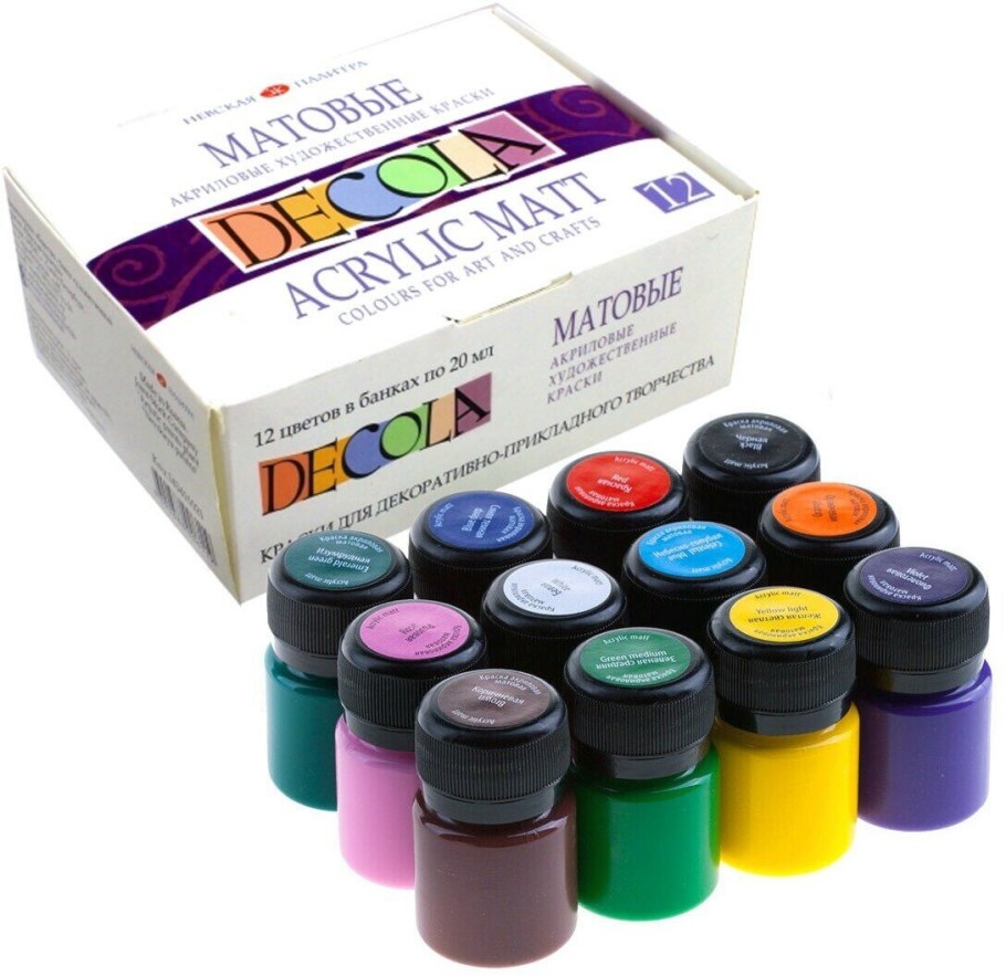 Невская палитра Decola матовые краски