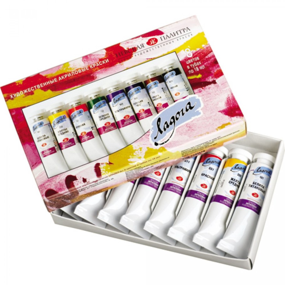 Акриловые краски Невская палитра