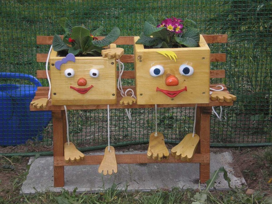 Поделки для сада своими руками