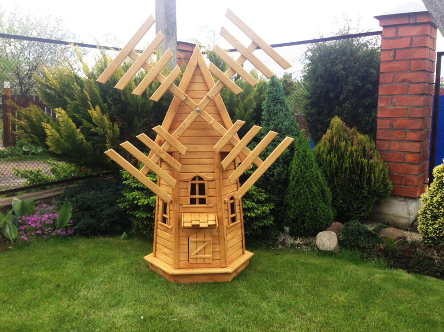 Мельница декоративная для сада