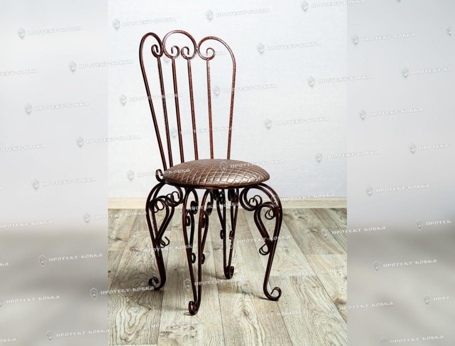 Стул президент кованый