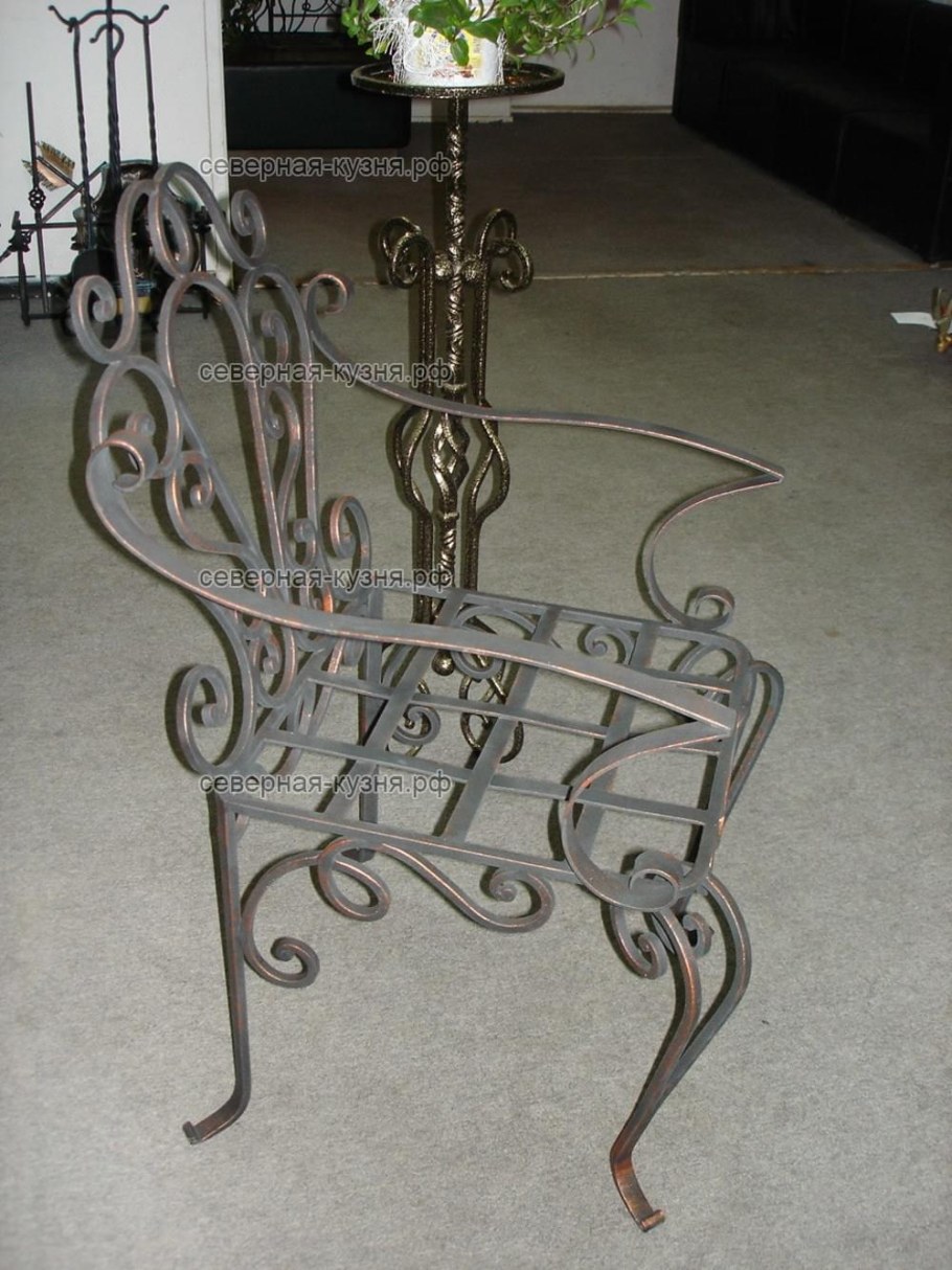 Кованый табурет