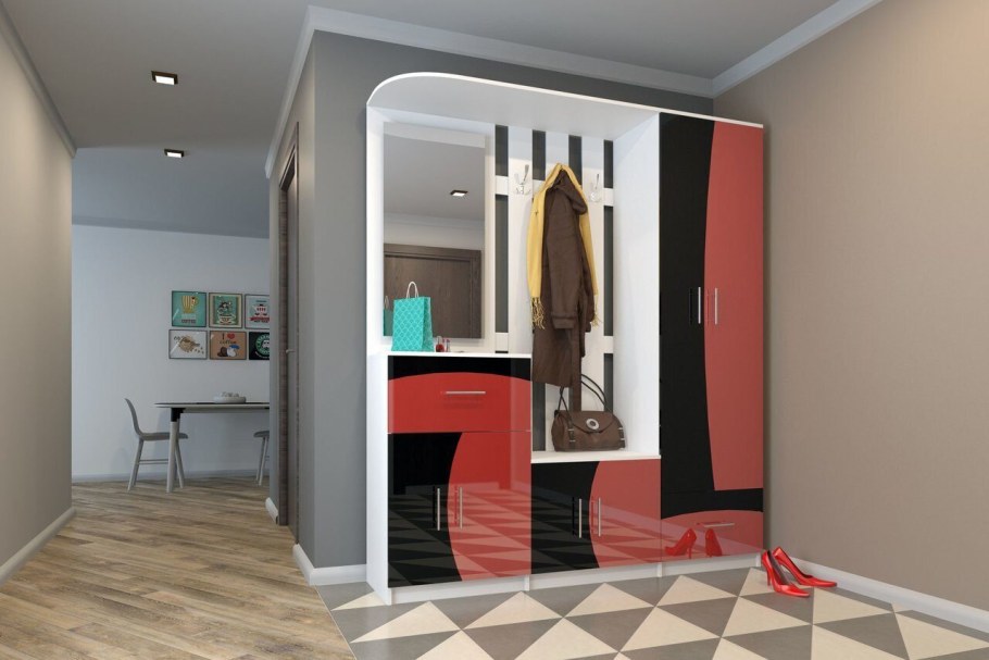 Прихожая с туалетным столиком