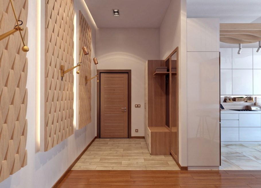 Кухня без двери в коридор