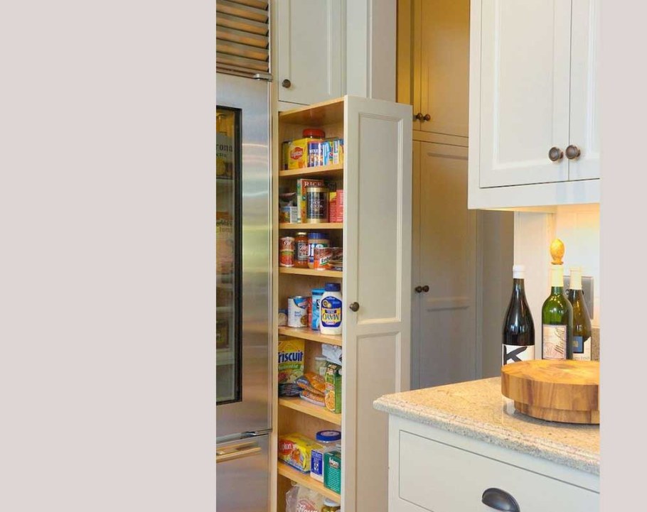 Выдвижной шкаф для кухни