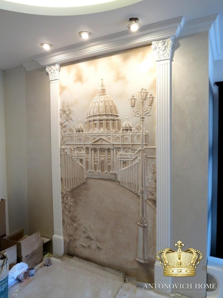 Декоративная лепнина на стены