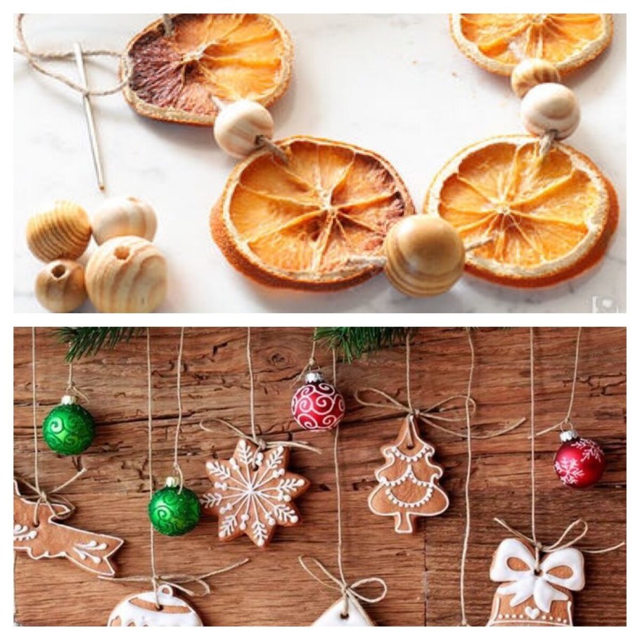 Декор с апельсинами