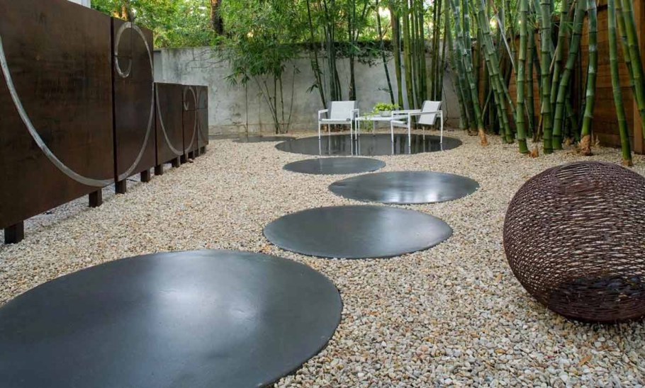 Ландшафтный дизайн Хай тек